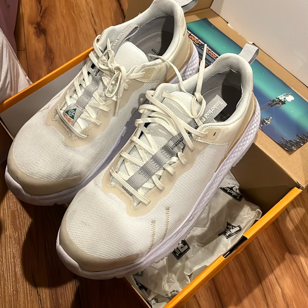 Timberland steel toed sneakers